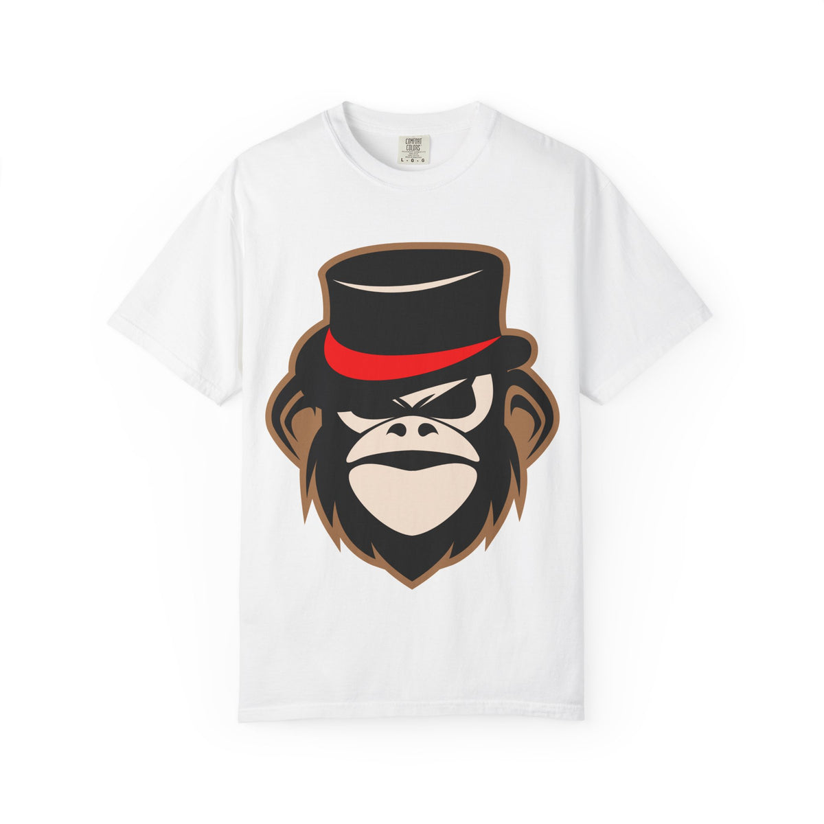 Top Hat Gorilla T-Shirt — Bold Vintage Ape Graphic Tee