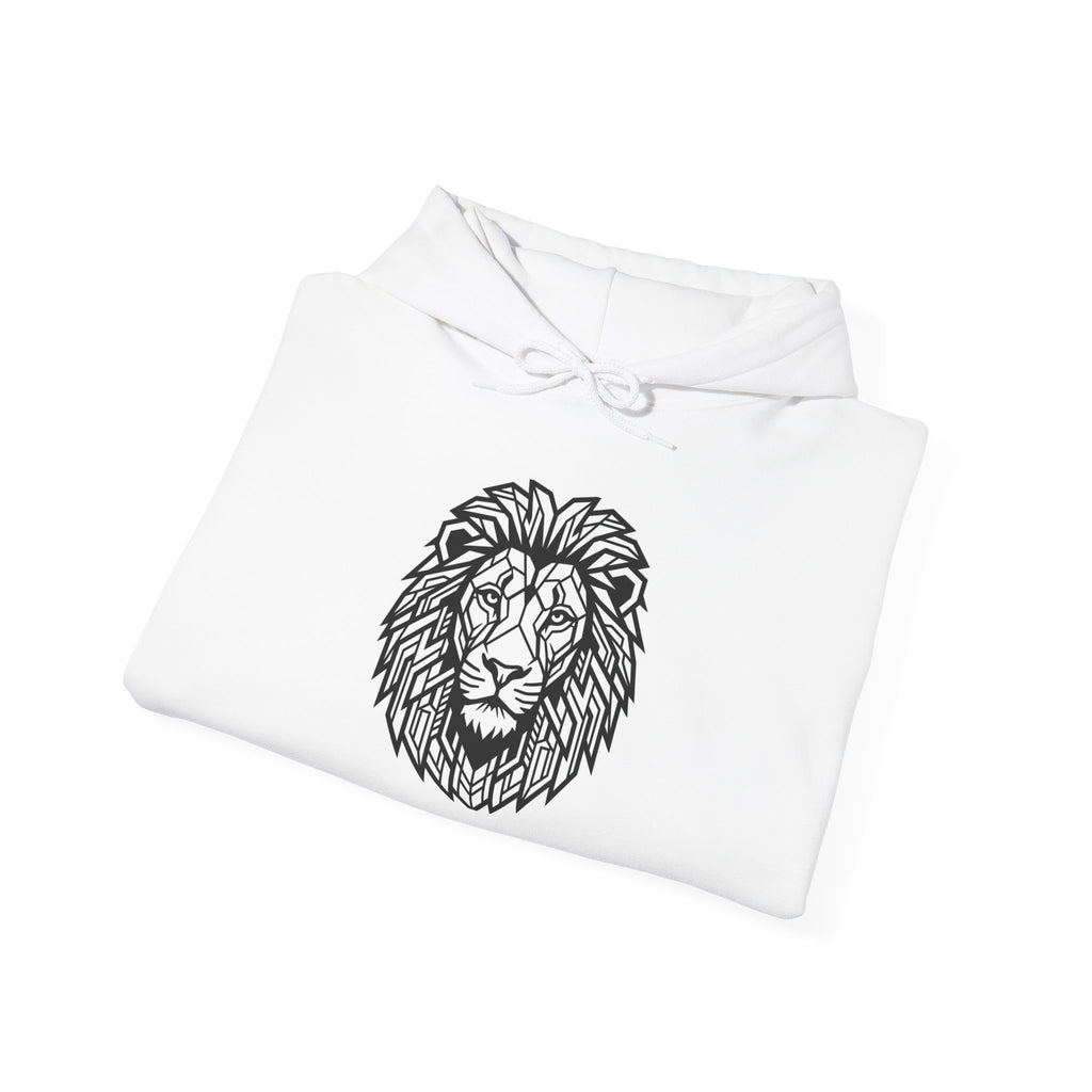 Lion Design Hoodie — 'Lion Behind Me' Graphic Pullover