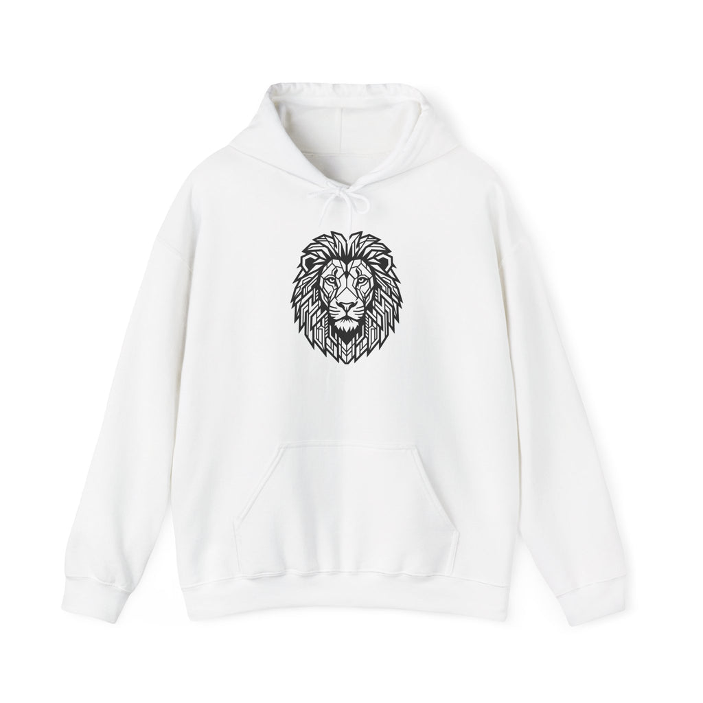 Lion Design Hoodie — 'Lion Behind Me' Graphic Pullover